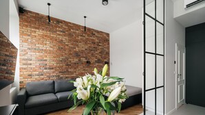 Apartament 24/3 | 1 soverom, barnesenger og wi-fi (inkludert)