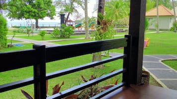 Chambre Double Deluxe, balcon, vue partielle sur la mer
