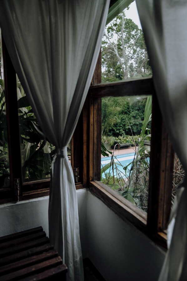 Bungalow de lujo | Insonorización, wifi gratis y ropa de cama 
