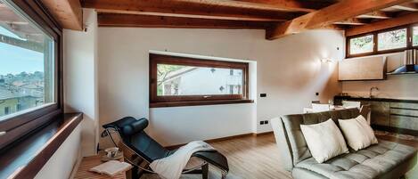 Apartment, Bergblick