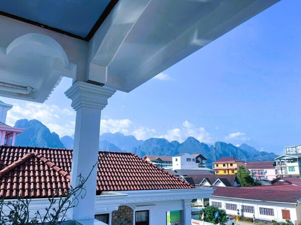 Vue depuis l’hébergement 