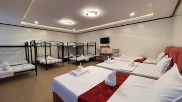 Desk, free WiFi, bed sheets, wheelchair access