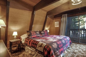 Cabin, Multiple Beds, Patio, Mountain View (Truckee Cabin Getaway) | 2 bedrooms, individually decorated, individually furnished, desk