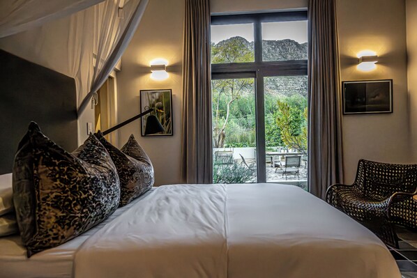 Luxury Villa, Mountain View | Laptop workspace, iron/ironing board, free WiFi - Farm Keerweer (Stellenbosch)