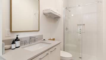 Shower, hair dryer