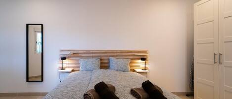 1 bedroom, iron/ironing board, travel crib, free WiFi