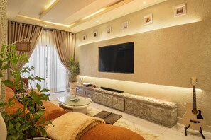 Smart TV, fireplace, video games - Cozy 2-bedroom apartment with romantic Fireplace in Lekki (Lagos)