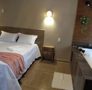 Deluxe chalet, veranda, uitzicht op bergen | 1 slaapkamer, luxe beddengoed, gratis wifi, beddengoed