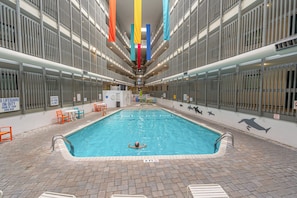 Indoor pool, a heated pool - T2201 at The Myrtle Beach Resort (Myrtle Beach)