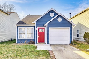 House (2 Bedrooms) | Front of property - 5 Mi to Eagle Creek Park: Home w/ Fenced Yard! (Indianapolis)
