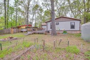 House (2 Bedrooms) | Interior - Walk to Water: Lake O' the Pines Cabin (Ore City)