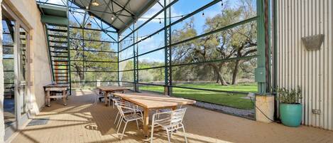 Opções para refeição ao ar livre