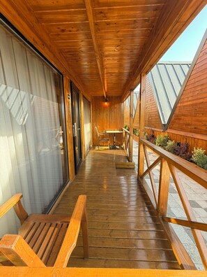Superior Bungalow, Non Smoking | Balcony - Navy Inn & Bungalows (Arnavutkoy)