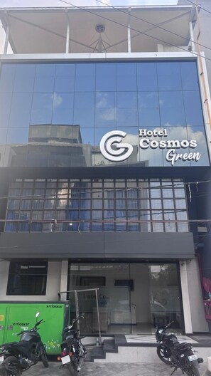 Voorkant van accommodatie