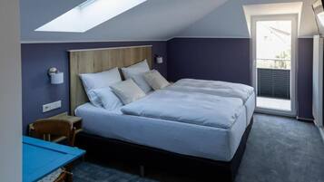 Deluxe-Doppelzimmer | Zimmersafe, Schreibtisch, laptopgeeigneter Arbeitsplatz