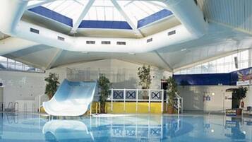 House, 3 Bedrooms, Patio, Garden View | Pool | Indoor pool