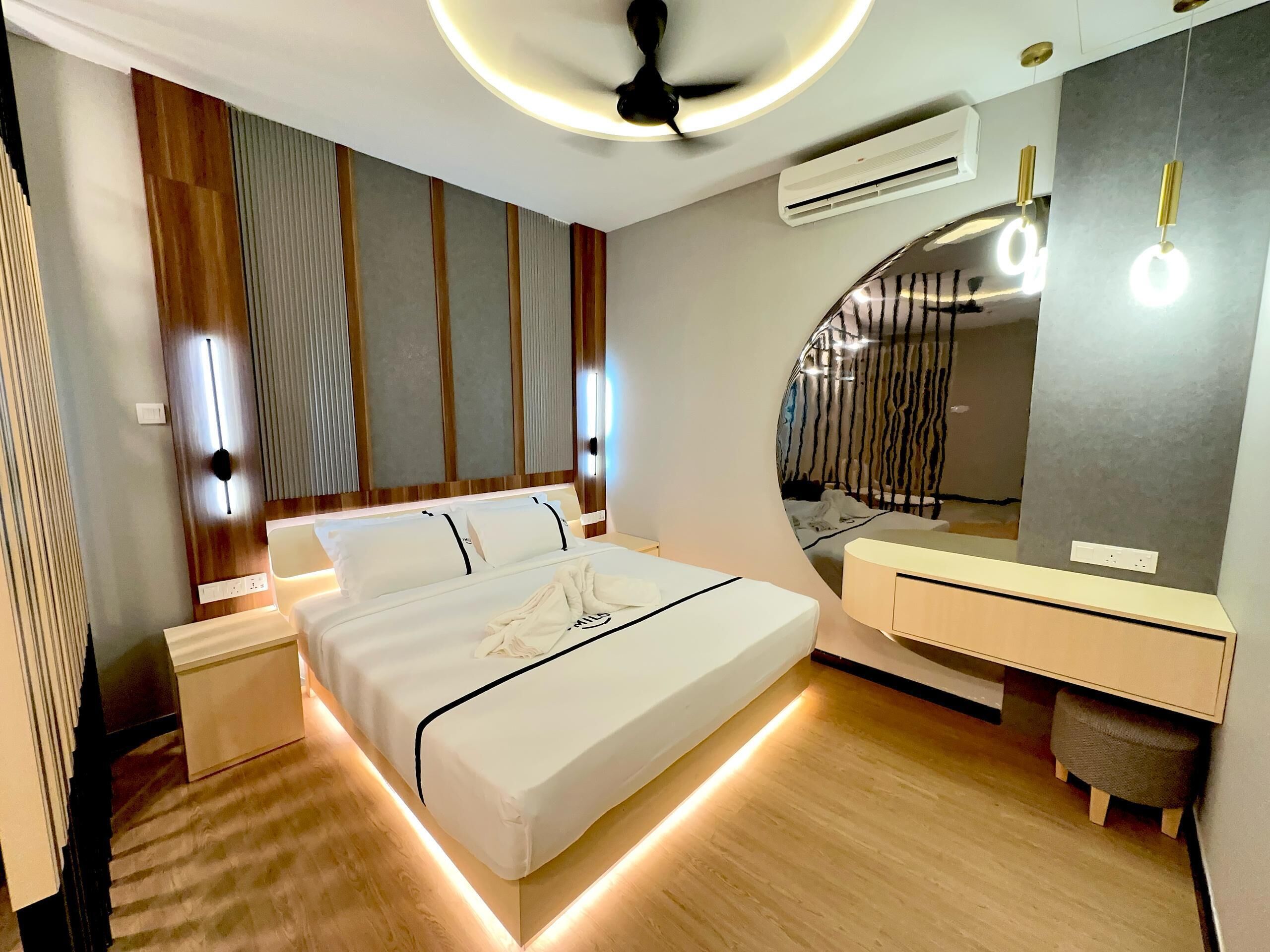 Studio | Skrivebord, strykejern/-brett og wi-fi (inkludert)