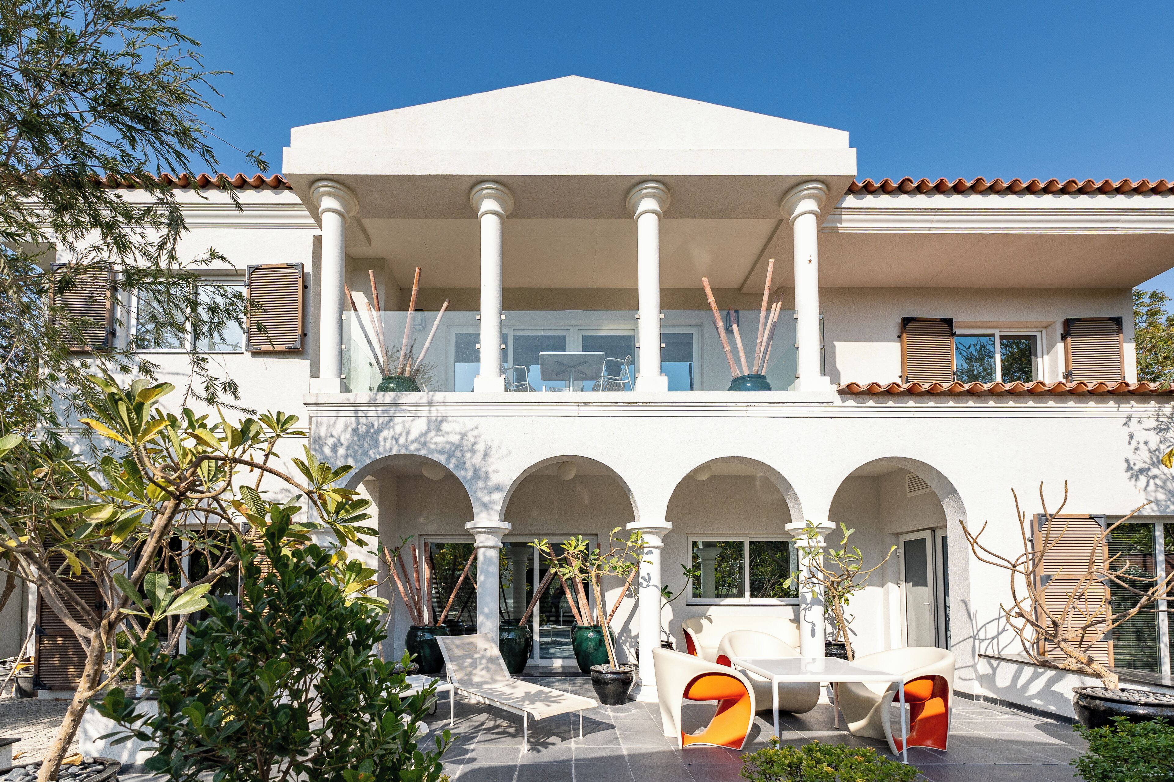 Fassade der Unterkunft