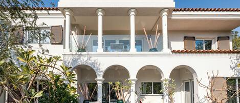 Fassade der Unterkunft