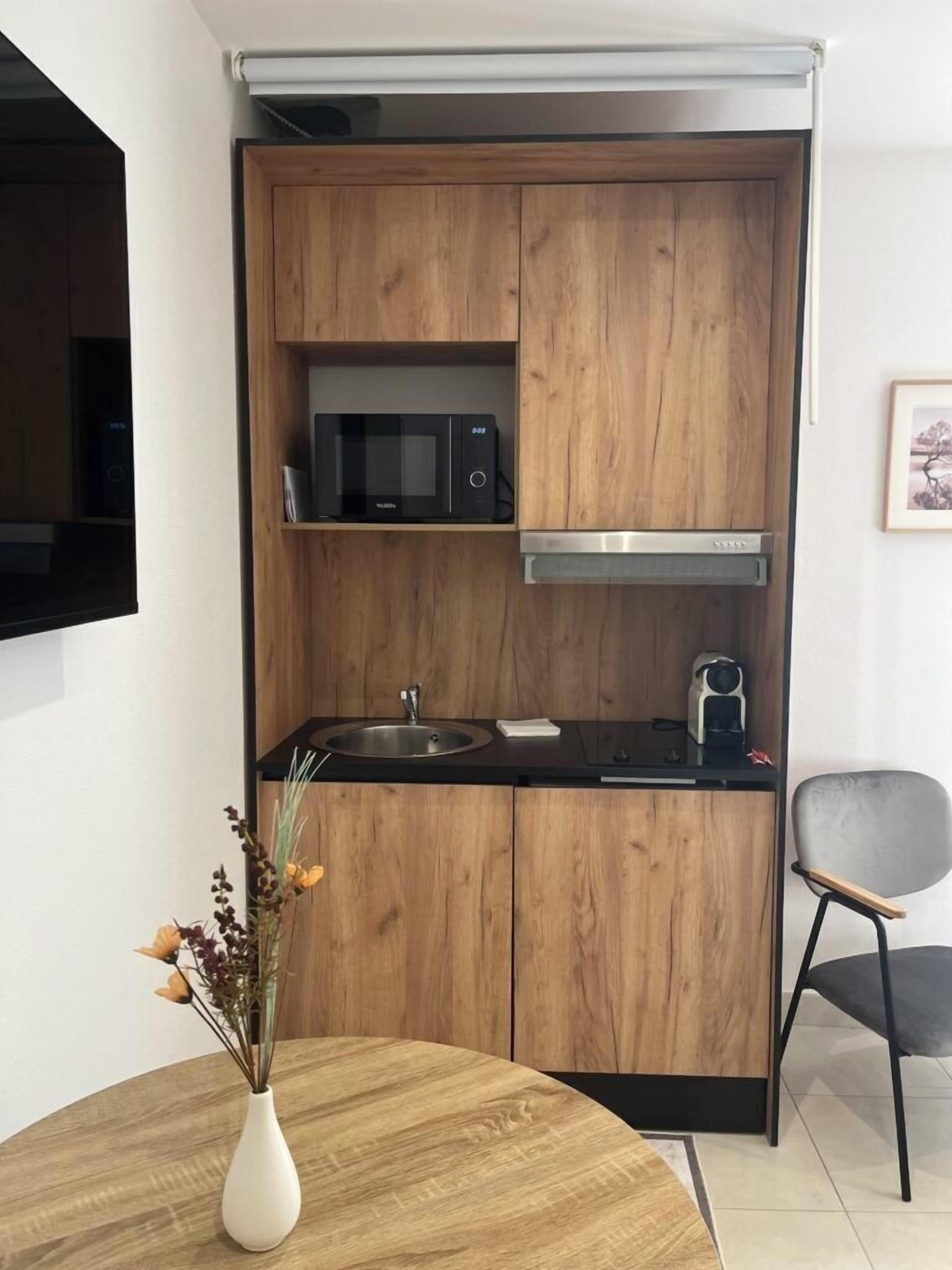Standard-Studio, Stadtblick | Eigene Küche