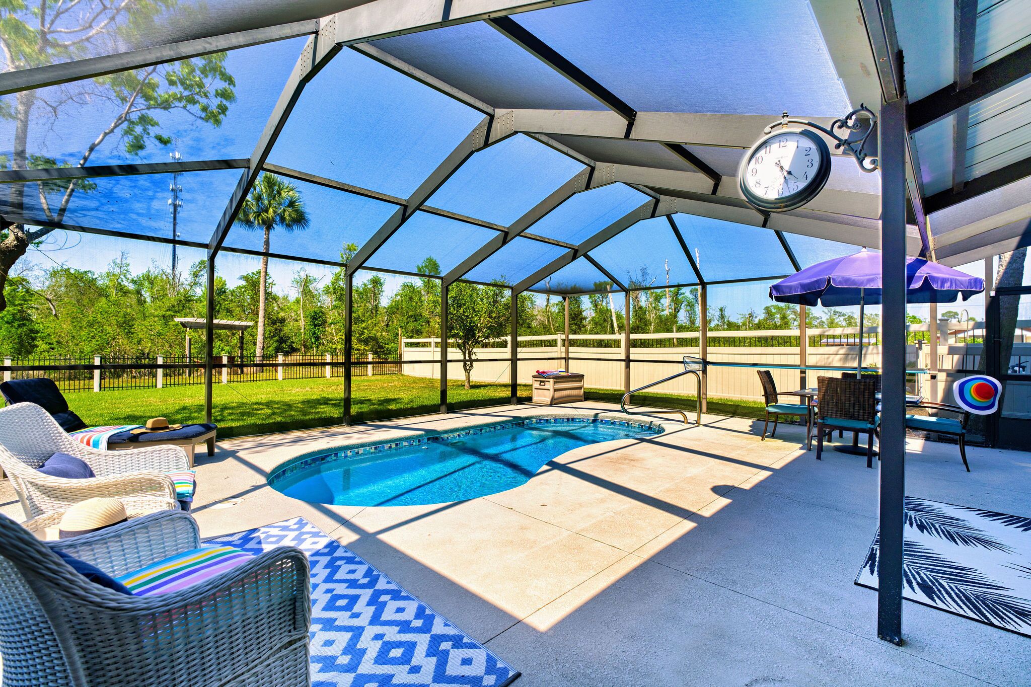 Piscine chauffée
