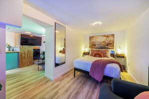 1 bedroom, desk, iron/ironing board, free WiFi