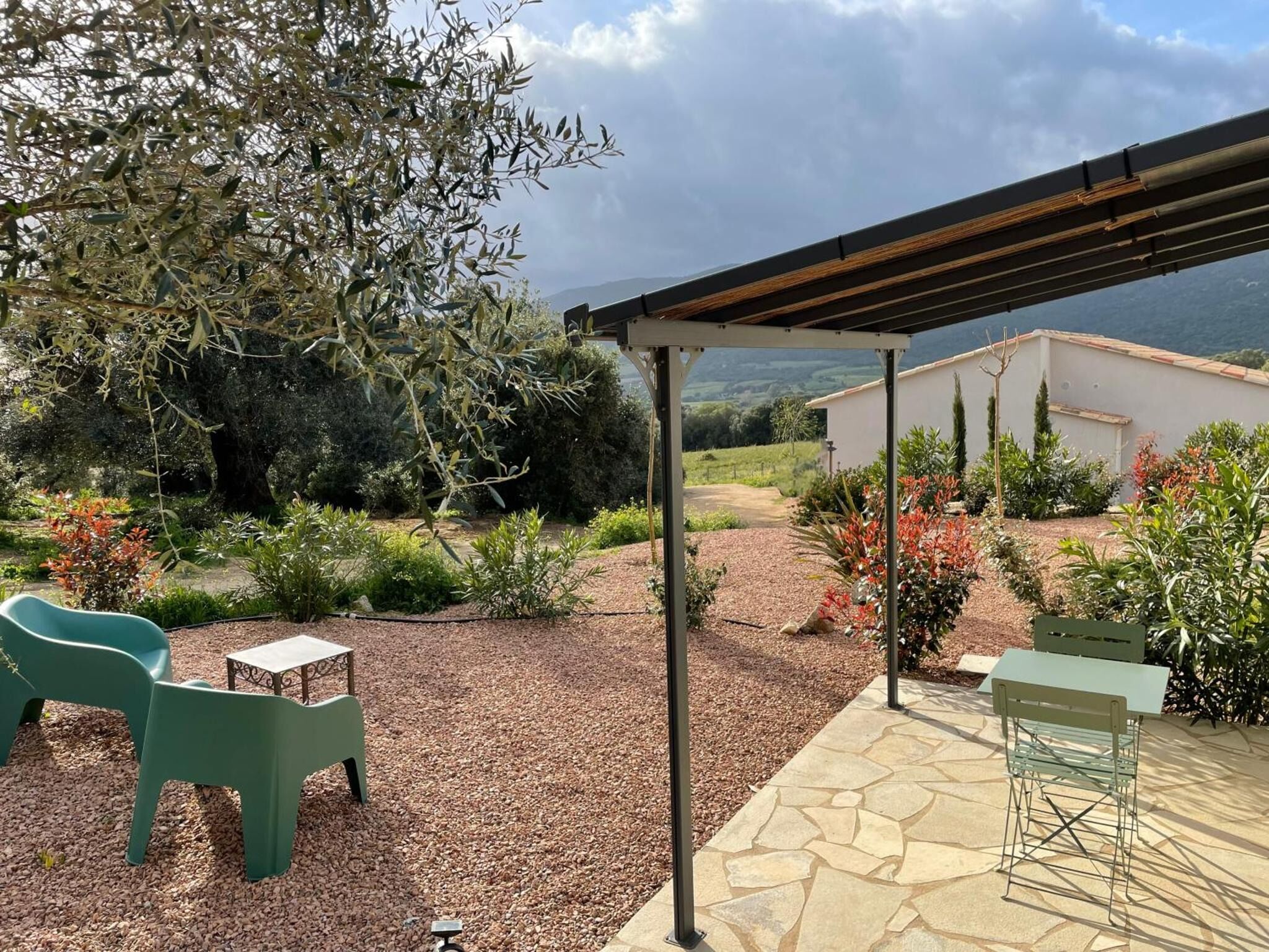 Appartement, patio, vue montagne | Terrasse/Patio