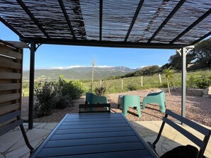 Villa – classic, terrasse, fjellutsikt | Terrasse/patio