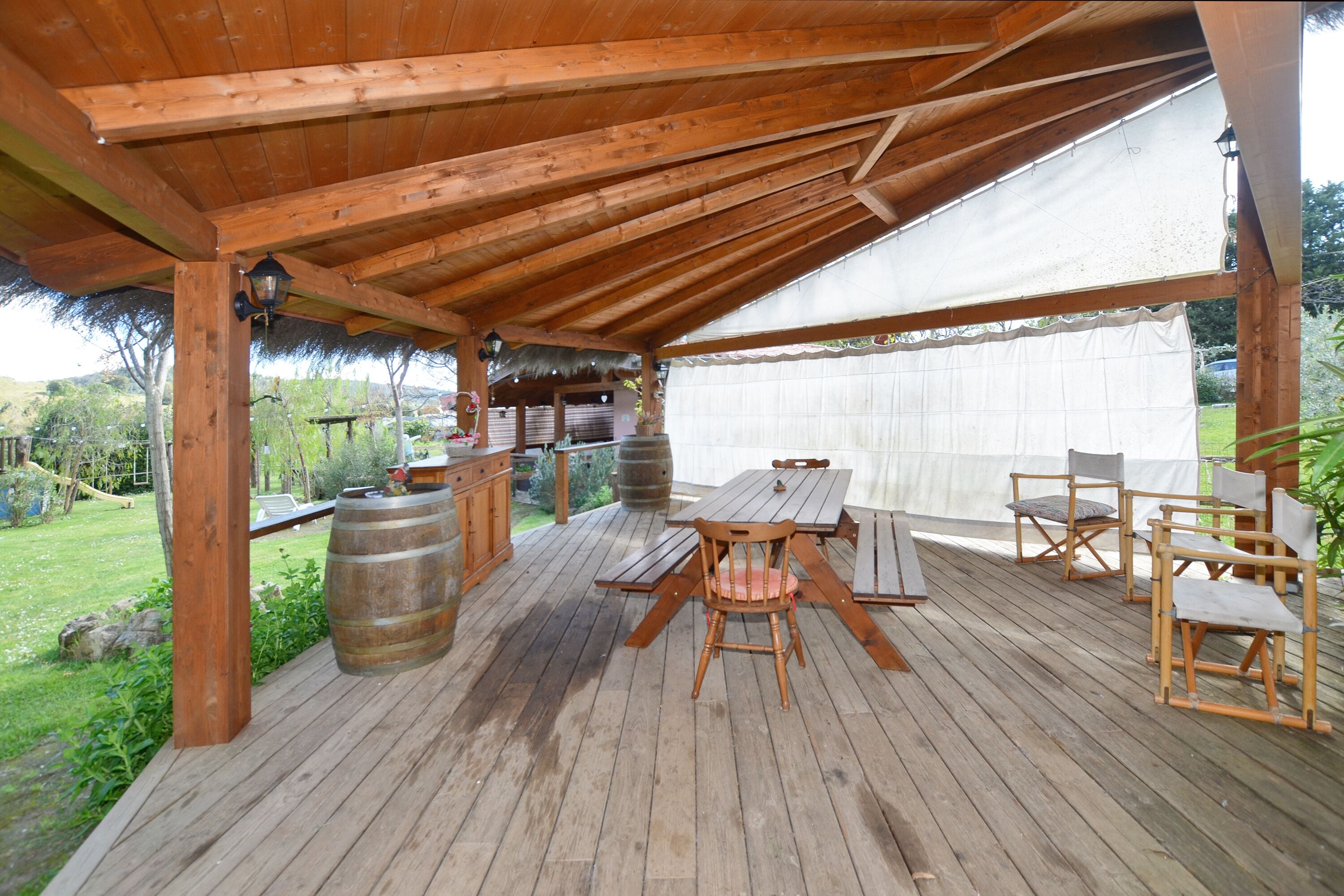 Family Chalet, 1 Bedroom, Microwave, Mountainside (Piccola Fattoria) | Outdoor dining