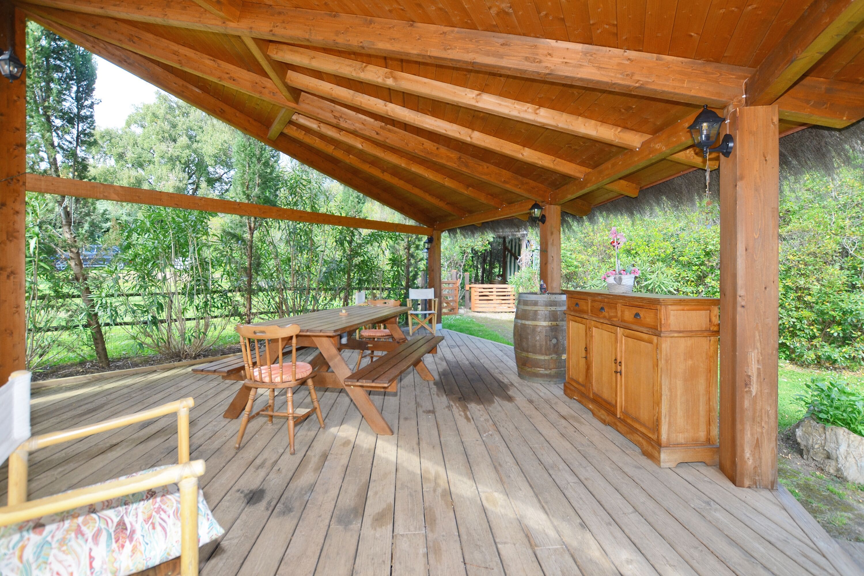 Restauration en plein air