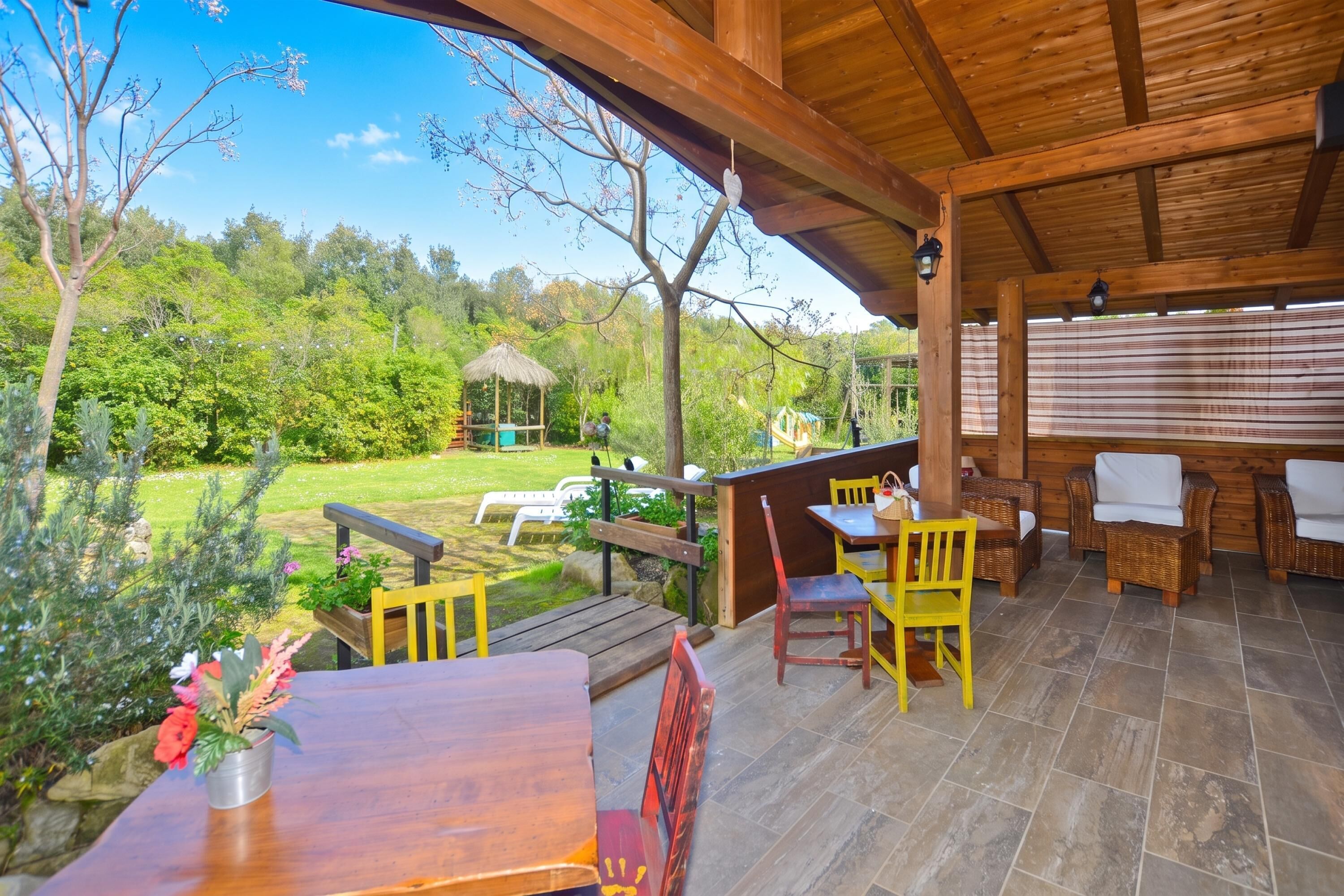 Family Chalet, 1 Bedroom, Microwave, Mountainside (Piccola Fattoria) | Terrace/patio