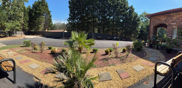 Enceinte de l’hébergement