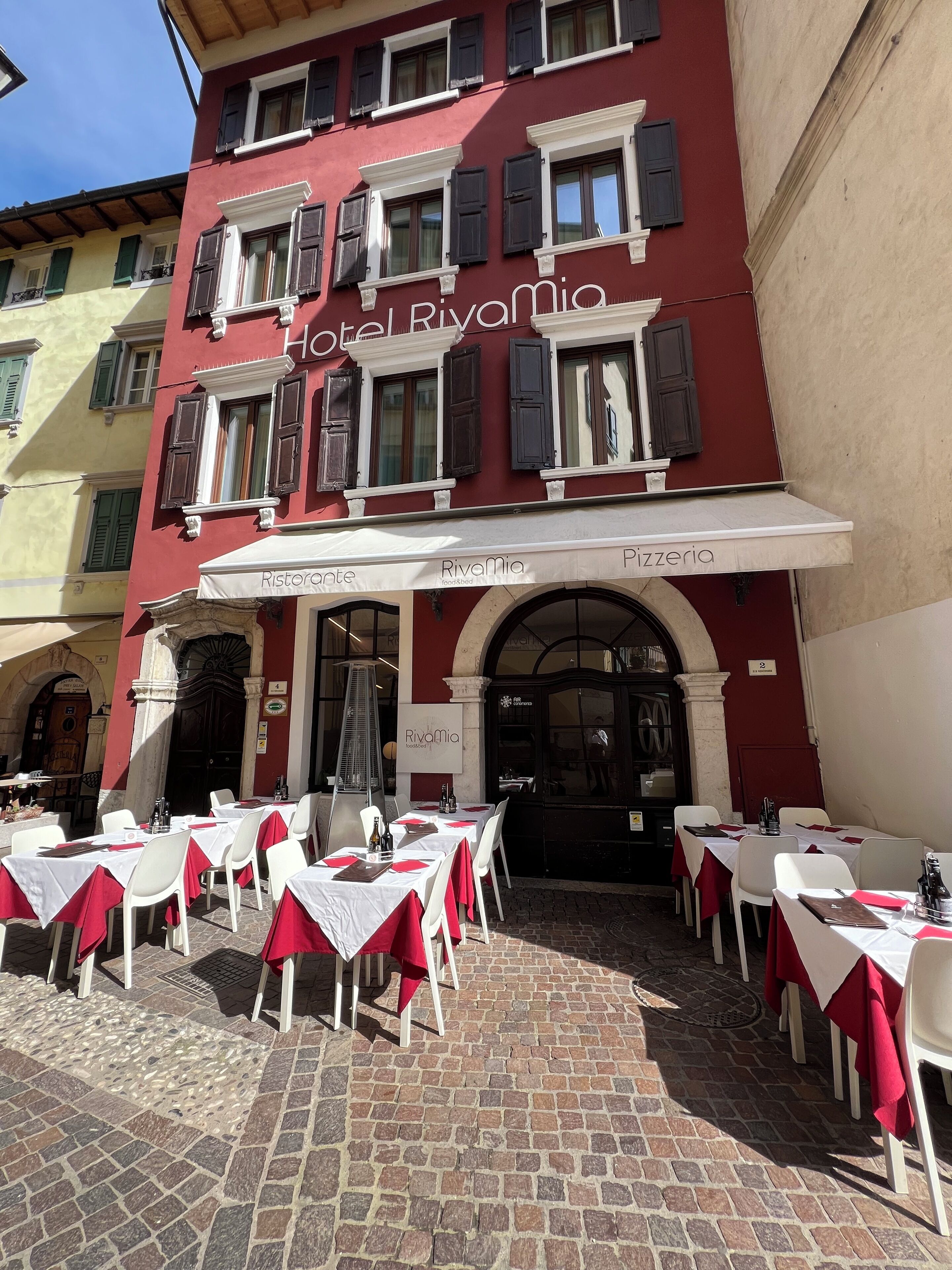 Overnatningsstedets facade