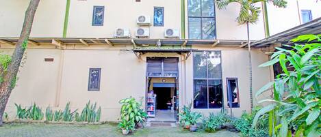 Facciata della struttura