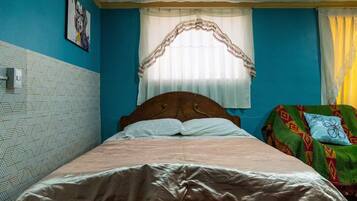 1 habitación y ropa de cama