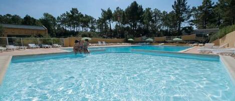 Indoor pool, a heated pool