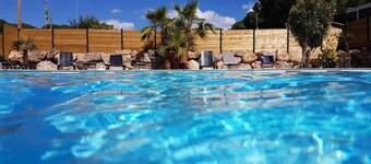 Chalet 3 étoiles - Piscine  - ccbahf0