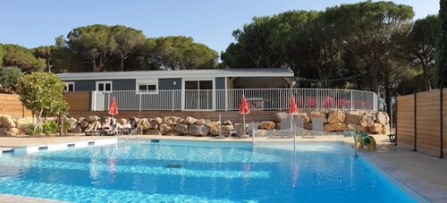 Chalet 3 étoiles - Piscine  - ccbahf0