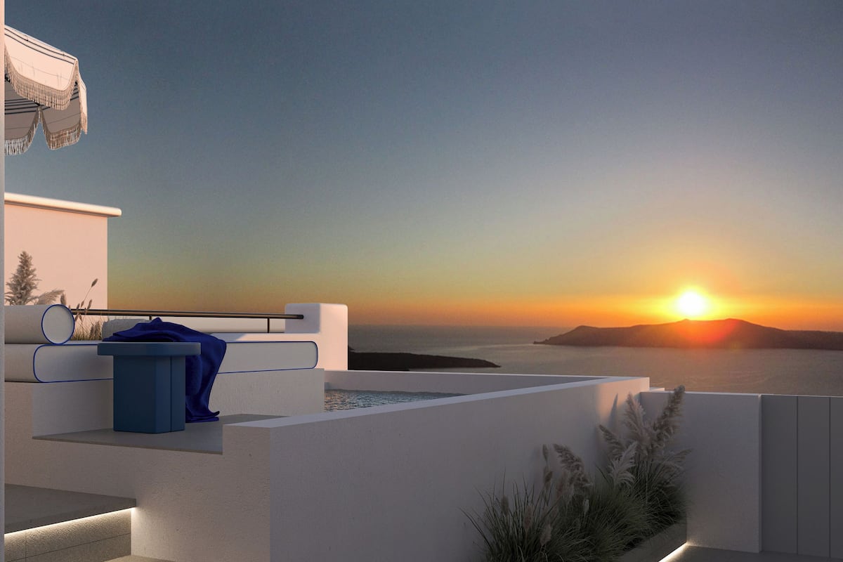 Superior Suite, Sea View | Terrace/patio