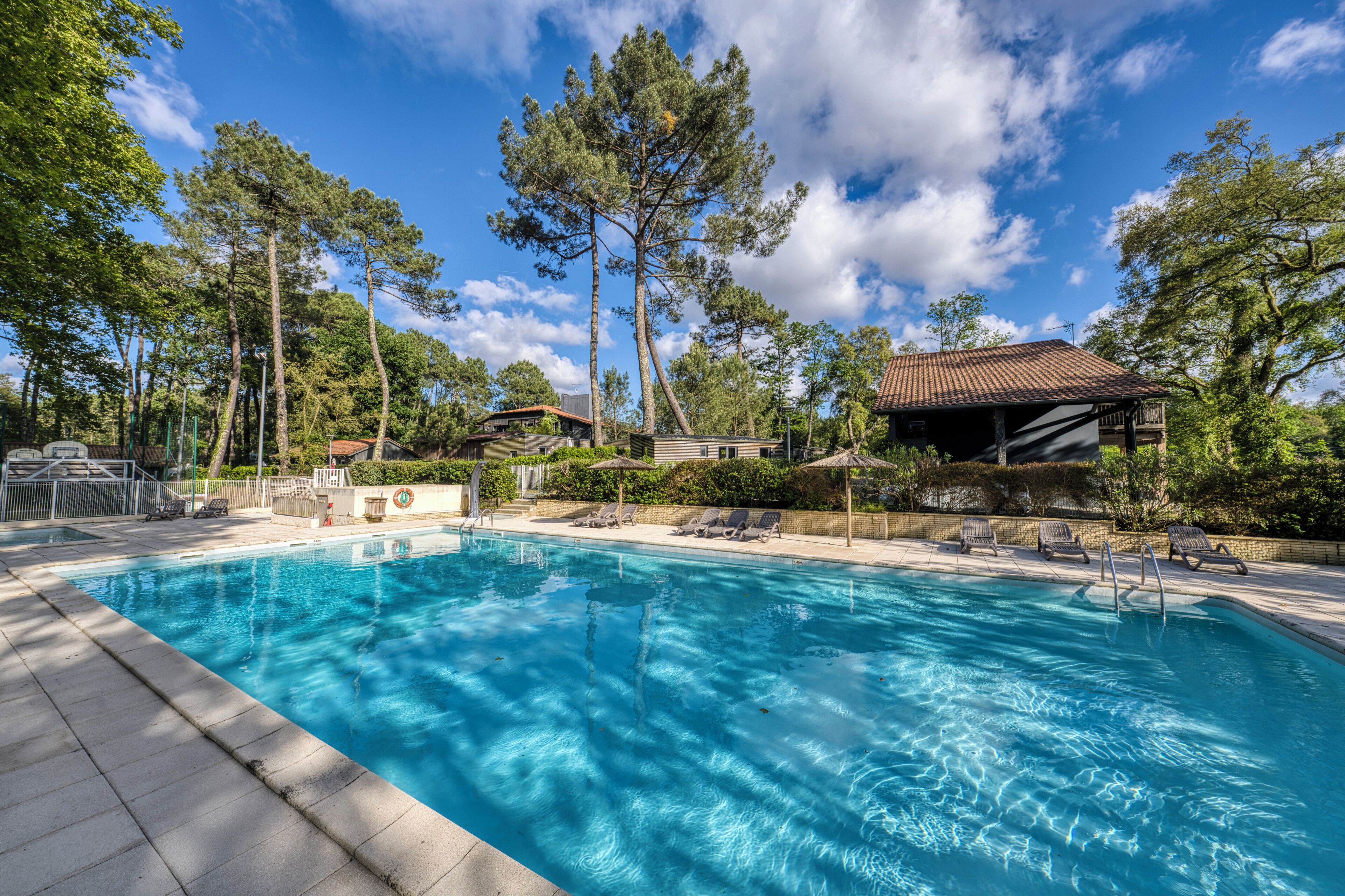 Seasonal outdoor pool