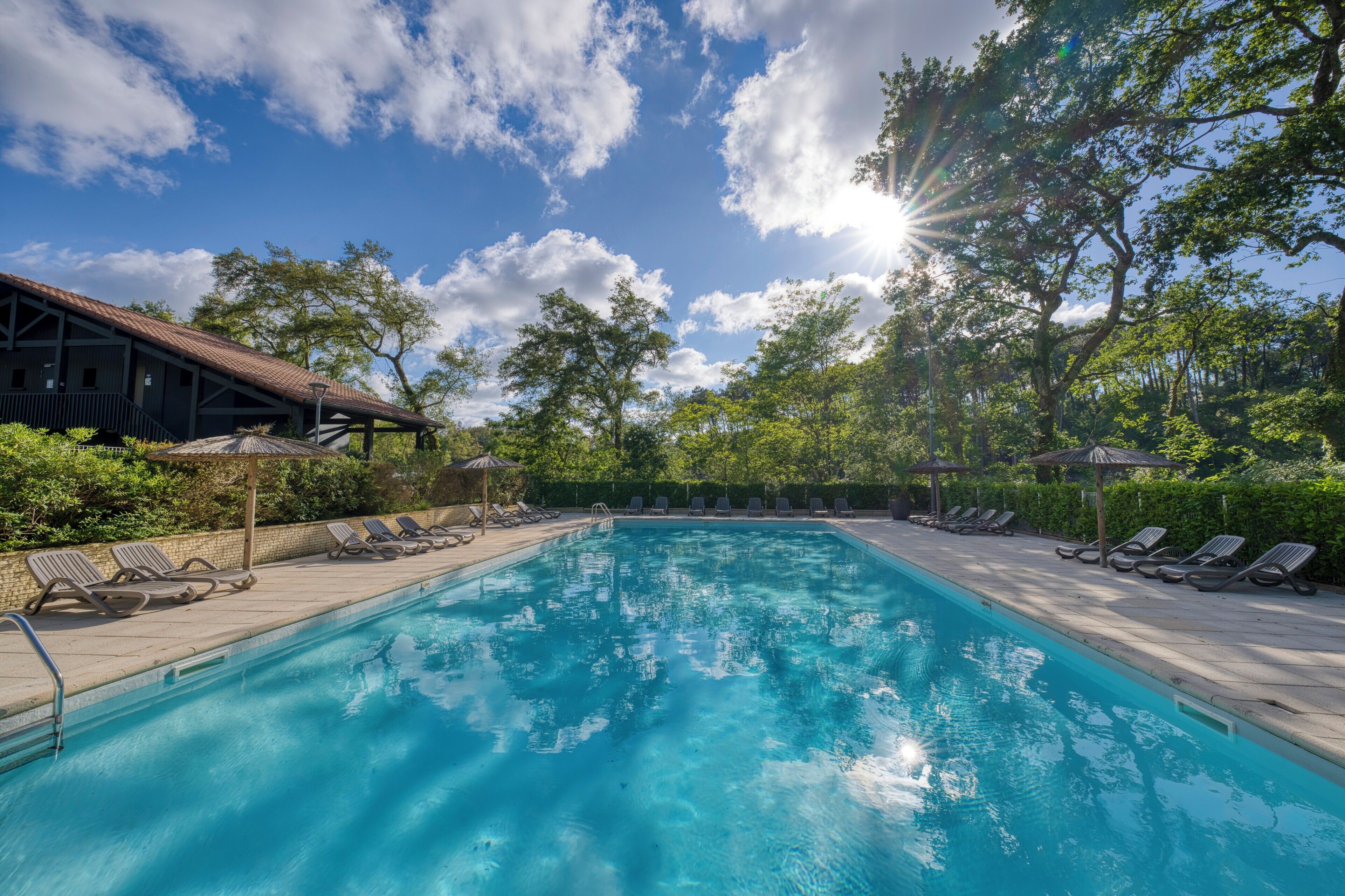 Seasonal outdoor pool