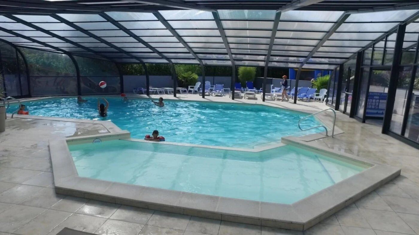 Indoor pool, a heated pool
