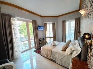 Camera Deluxe, non fumatori, bagno privato | Biancheria in cotone egiziano, biancheria da letto di alta qualità