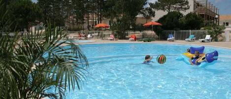 Indoor pool, a heated pool