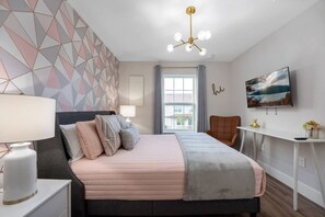 4 bedrooms, iron/ironing board, free WiFi, bed sheets