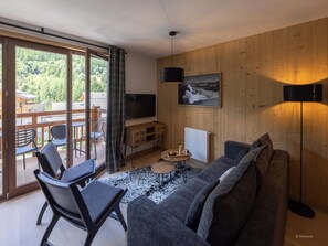 Apartment | Living room - Chalet in Serre Chevalier With Family Fun (Saint-Chaffrey)