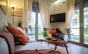 2 dormitorios, tabla de planchar con plancha, wifi y ropa de cama