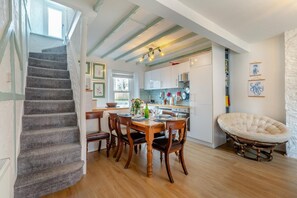 Microwave, oven, dishwasher, highchair