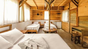 Bungalow familiar, varias camas | 1 dormitorio y wifi gratis