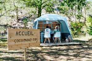 Reception - Cocooning Tipi (Azur)